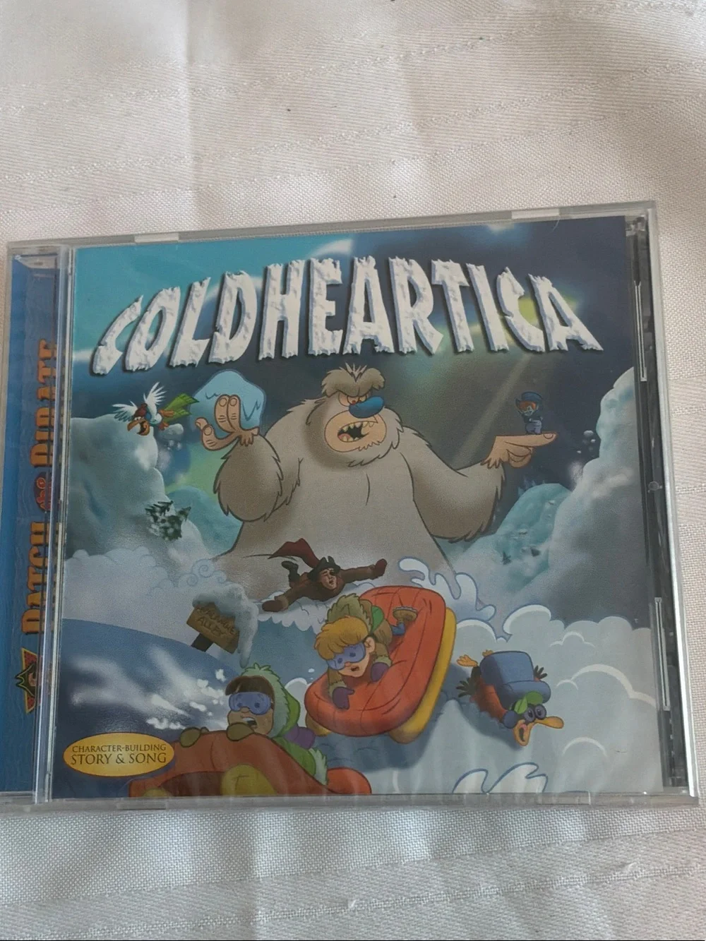 ColdHeartica Video Game Soundtrack CD - Blue/Cyan Artwork